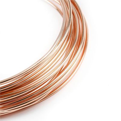 Industrial ASTM C1100 Pure Thin Copper Wire Annealed Bare Copper For Mig Welding
